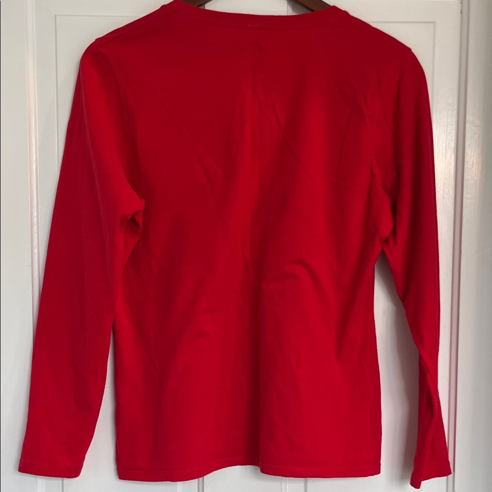 Ohio State University Red Graphic Long Sleeve Tee Size Medium - Picture 4 of 4
